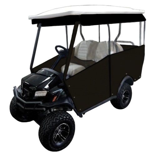 Sunbrella Track-Style Golf Cart Enclosure