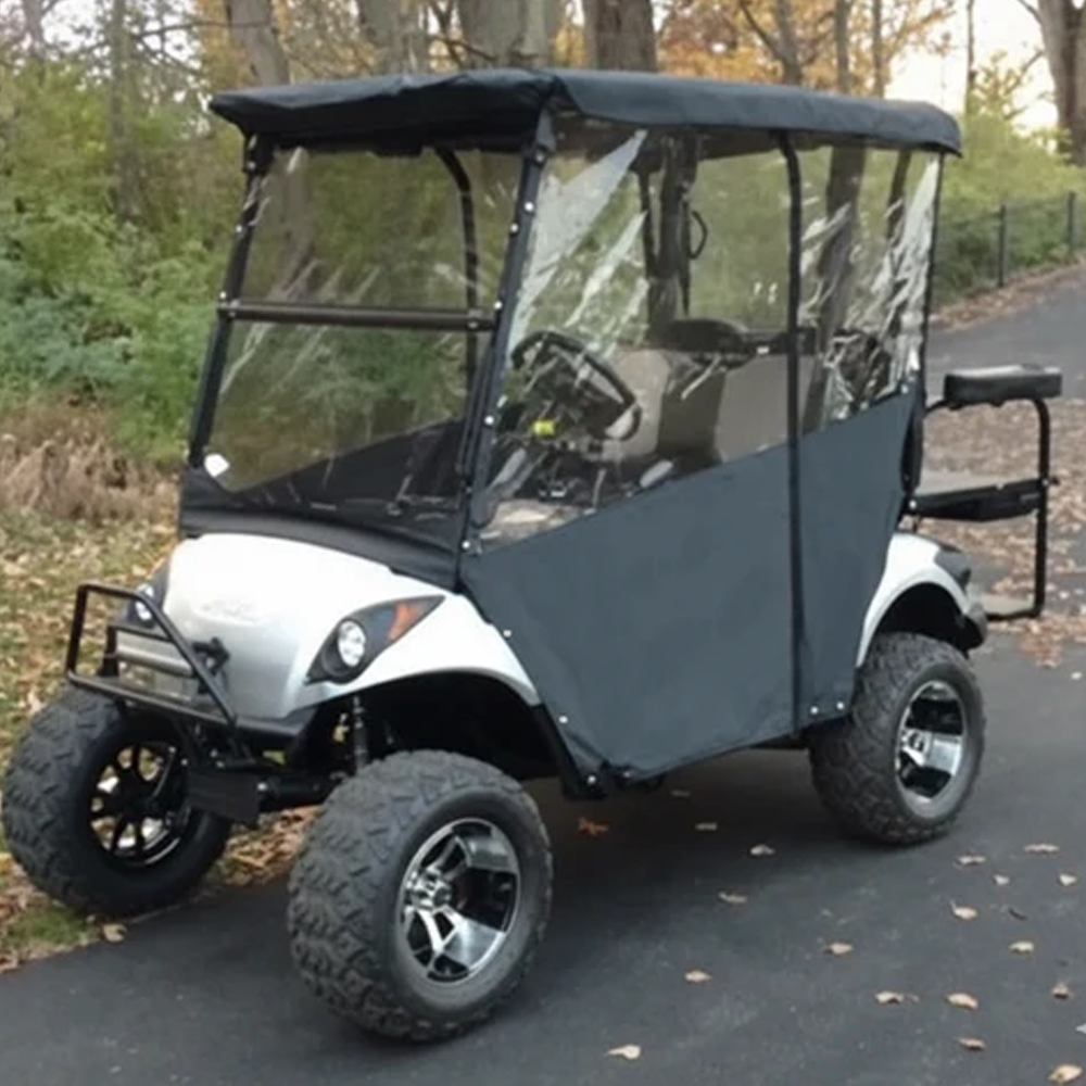3-Sided Fitted "Over-The-Top" Golf Cart Cover