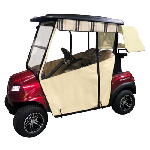 Sunbrella Track-Style Golf Cart Enclosure
