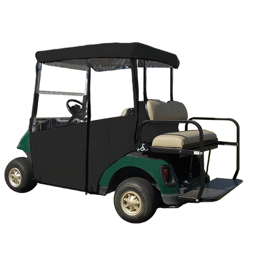 3-Sided Fitted "Over-The-Top" Golf Cart Cover